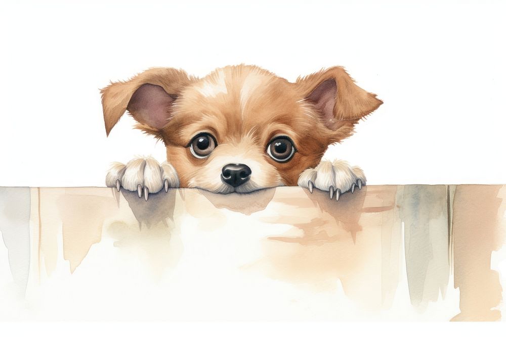 Chiba dog mammal animal puppy. AI generated Image by rawpixel.