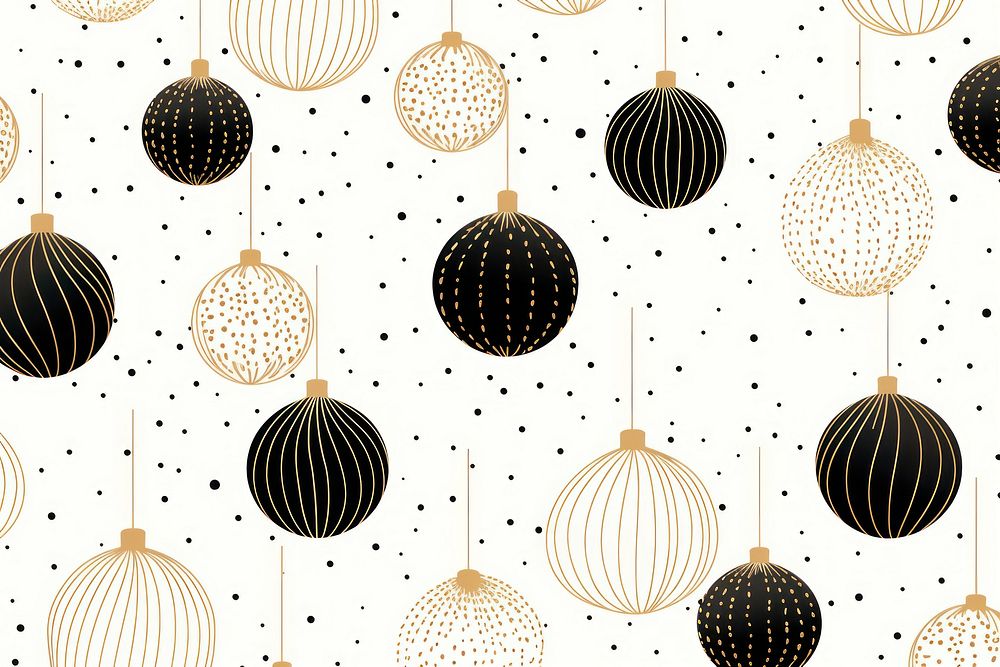 Christmas ball pattern backgrounds christmas. AI generated Image by rawpixel.