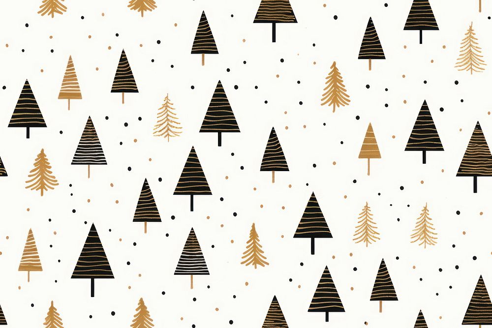 Christmas tree pattern backgrounds christmas. AI generated Image by rawpixel.