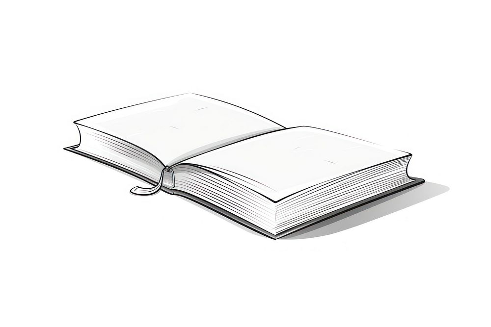 Book publication drawing white. AI generated Image by rawpixel.