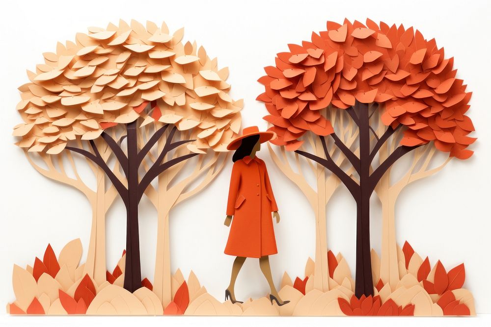 Autumn craft art representation. AI generated Image by rawpixel.