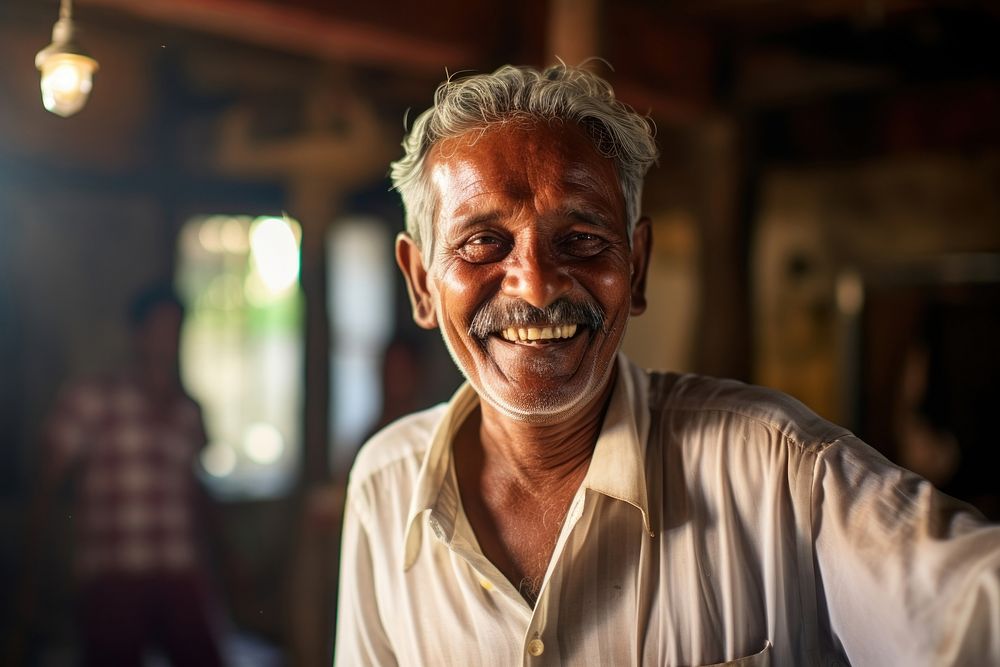 Gujarati man celebrating smiling adult smile. AI generated Image by rawpixel.