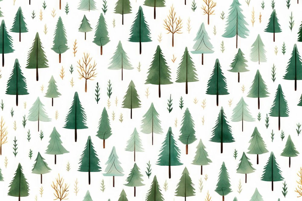 Pine tree backgrounds christmas wallpaper. AI generated Image by rawpixel.