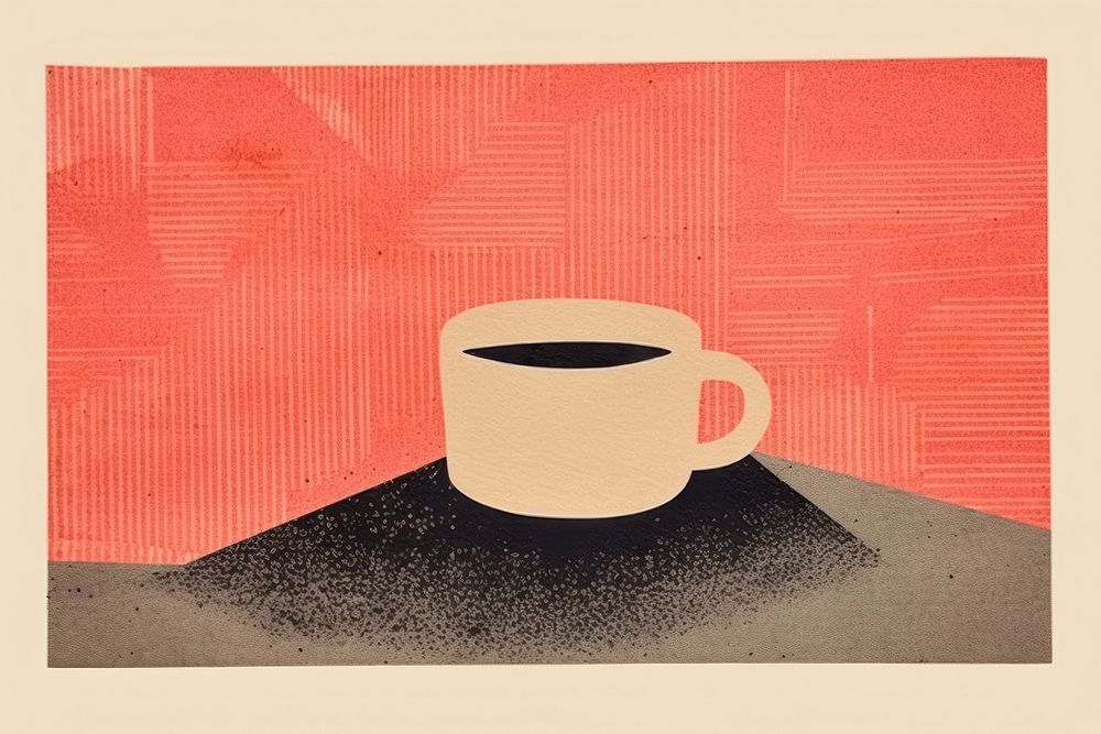 Coffee art painting drink. AI generated Image by rawpixel.