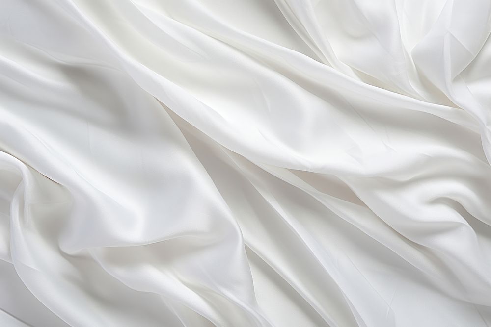 White wrinkle background shiny white backgrounds material. AI generated Image by rawpixel.