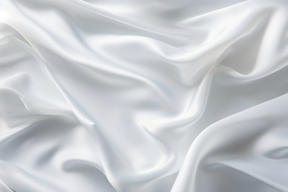 White wrinkle background shiny white backgrounds material. AI generated Image by rawpixel.