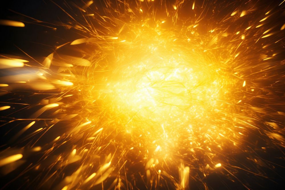 Firework exploding fireworks light outdoors. AI generated Image by rawpixel.