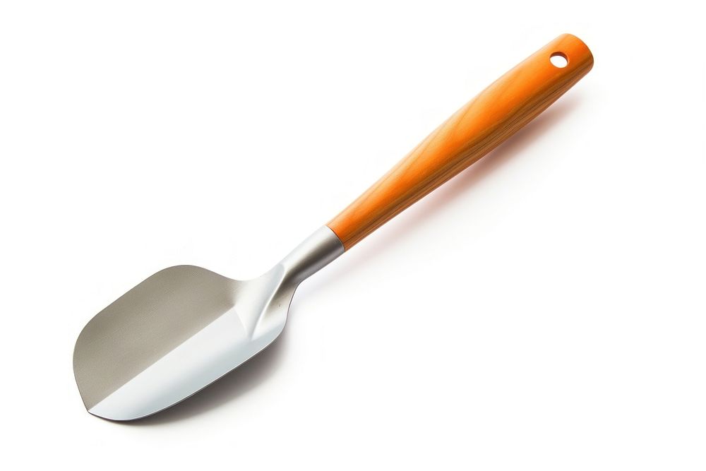 Trowel spoon tool white background. AI generated Image by rawpixel.