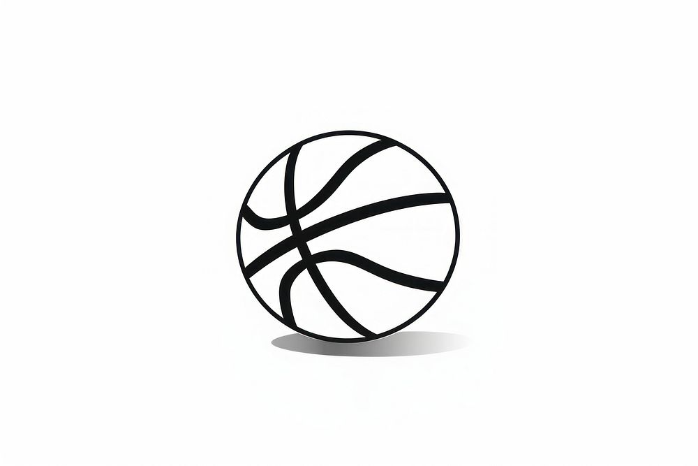 Basketball logo sphere sports. AI generated Image by rawpixel.