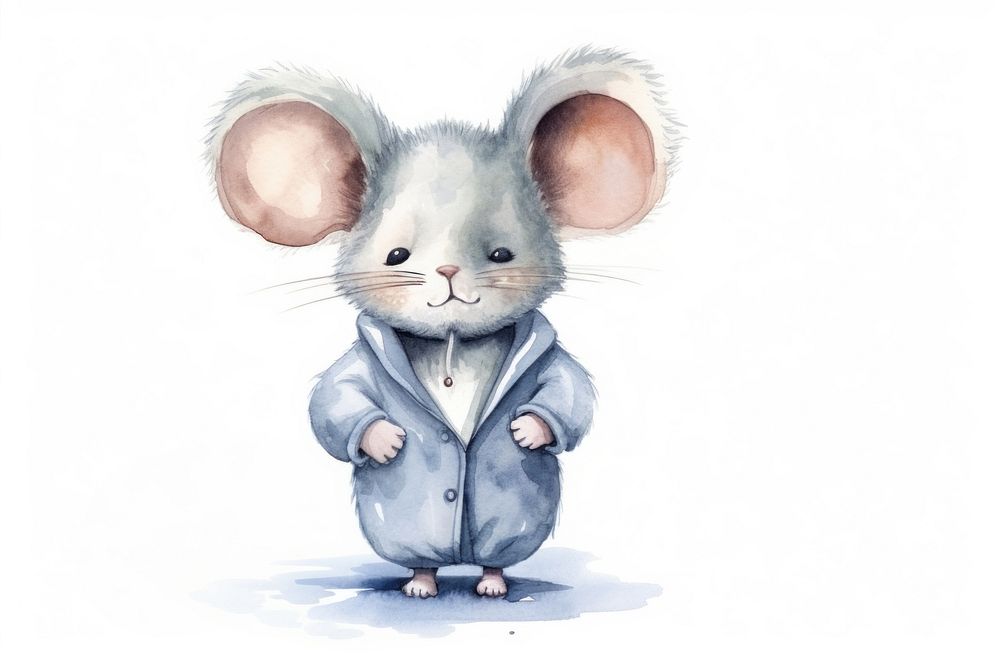 Mouse cartoon rodent mammal. AI generated Image by rawpixel.