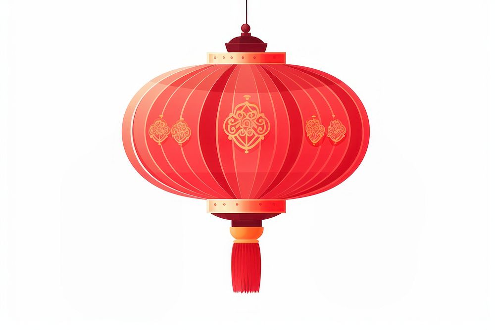 Chinese New Year lantern red chinese new year. AI generated Image by rawpixel.