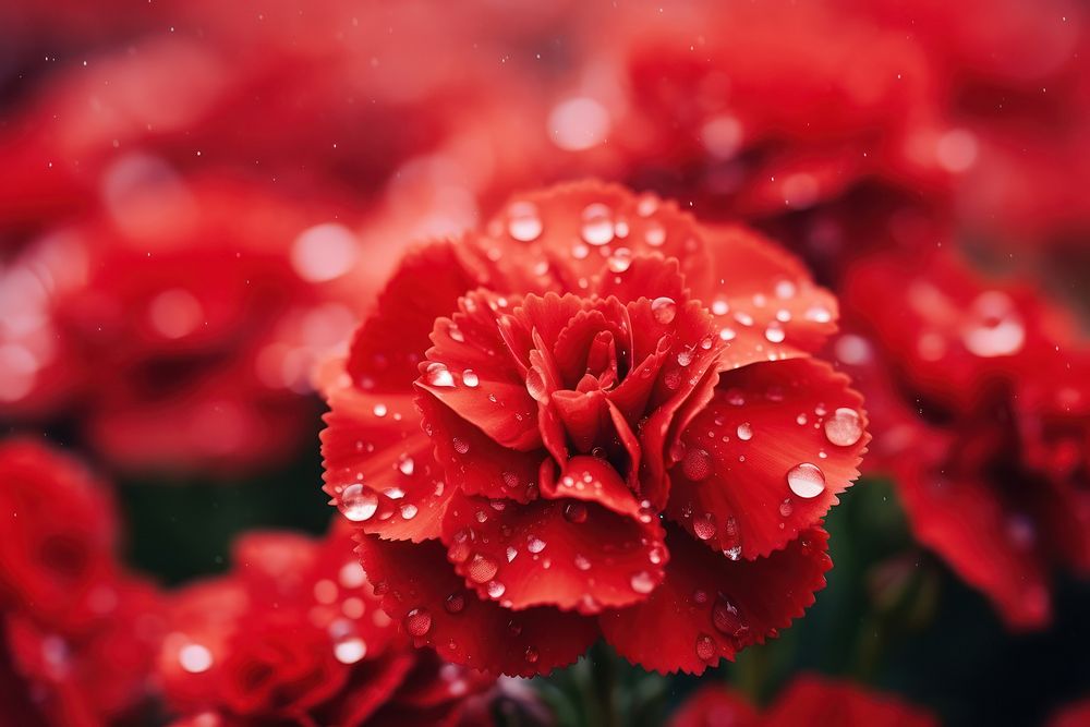 Carnation flower backgrounds blossom petal. AI generated Image by rawpixel.