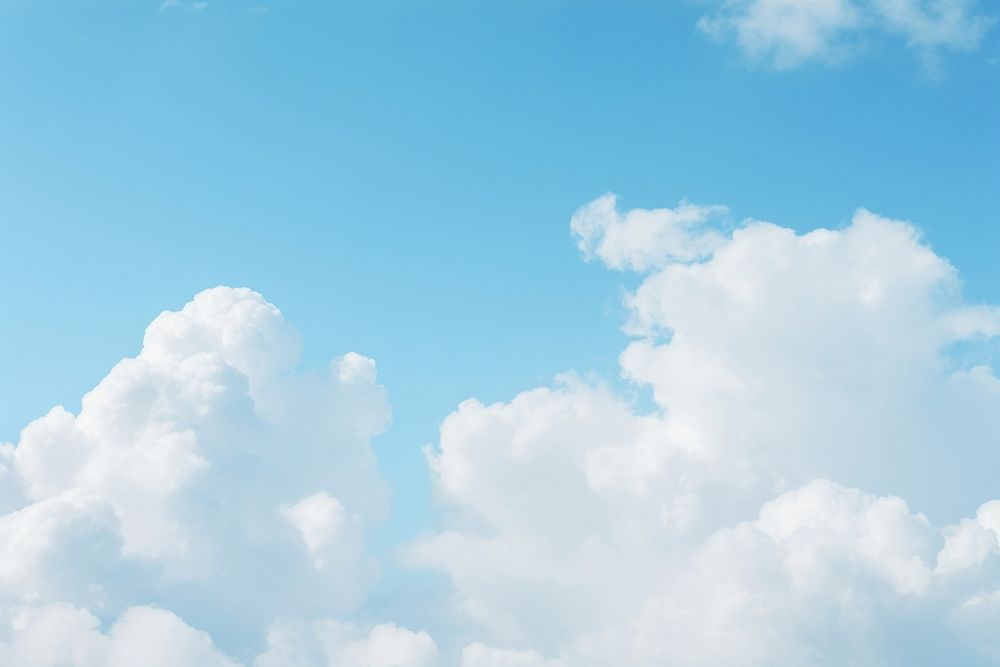 Clouds sky outdoors nature. AI generated Image by rawpixel.