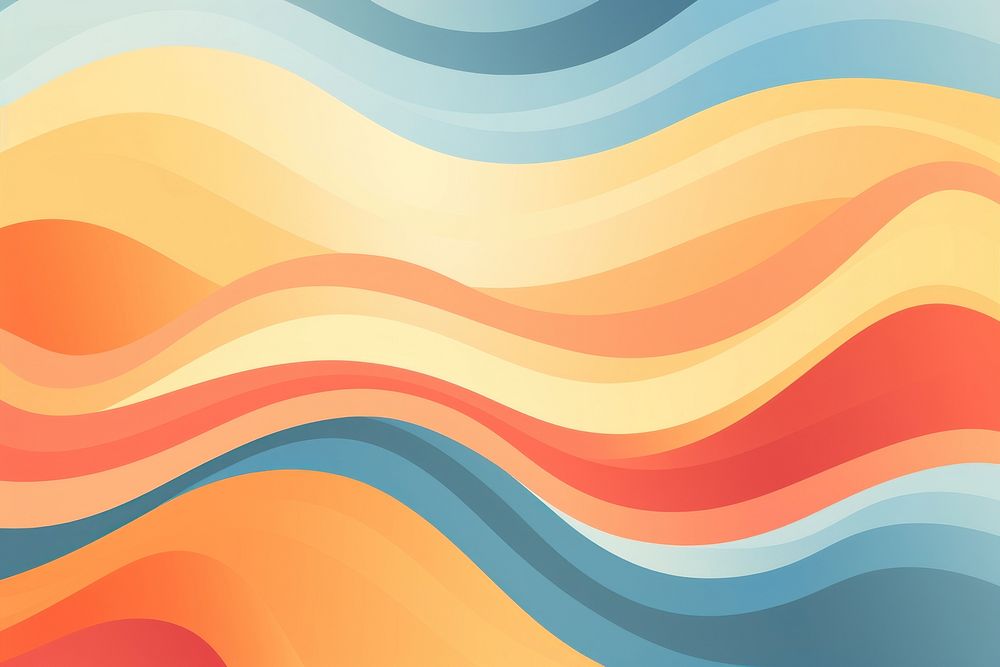 Waves backgrounds abstract pattern. AI generated Image by rawpixel.