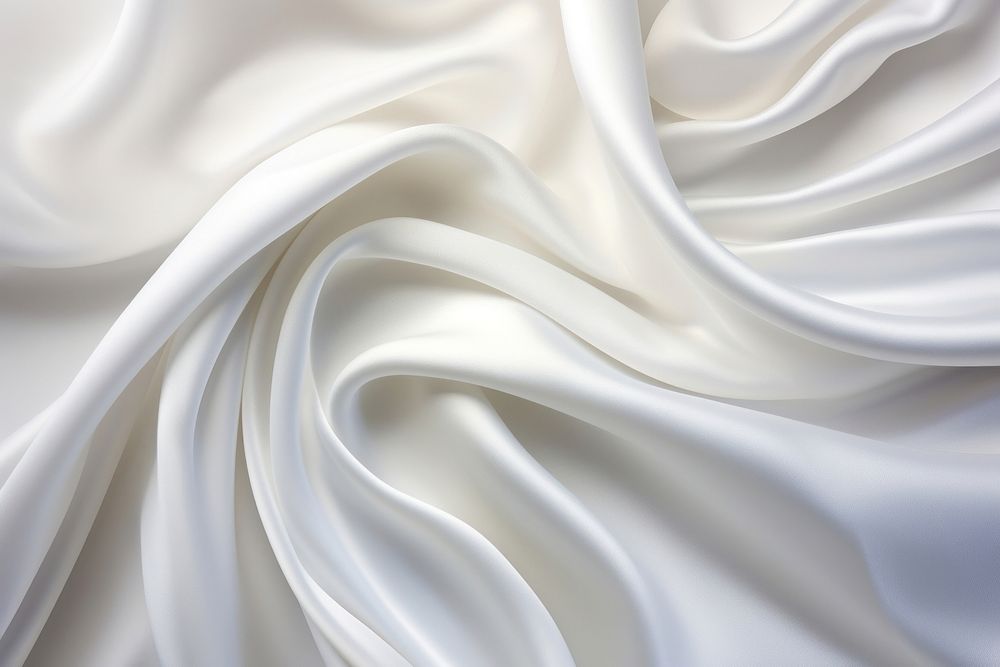White silk satin backgrounds abstract softness. AI generated Image by rawpixel.