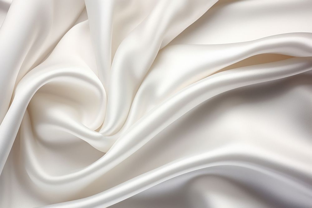 White silk satin backgrounds abstract softness. AI generated Image by rawpixel.
