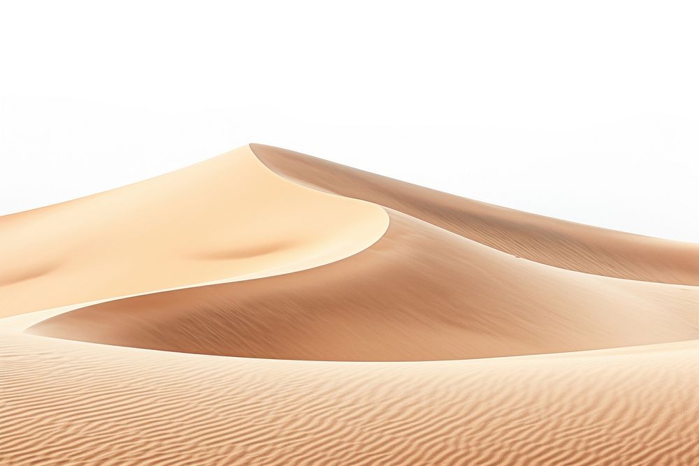 Pile sand dune desert nature tranquility. AI generated Image by rawpixel.
