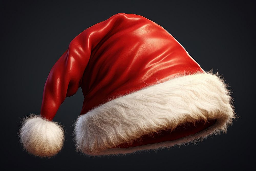 Santa hat christmas celebration decoration. AI generated Image by rawpixel.