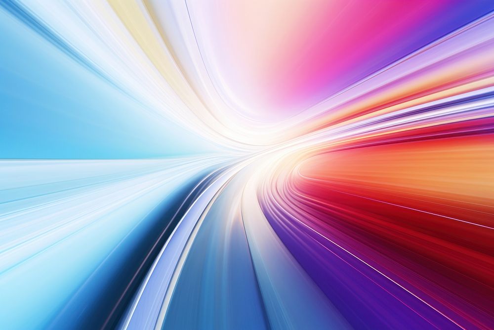 Tunnel light pattern speed. AI generated Image by rawpixel.