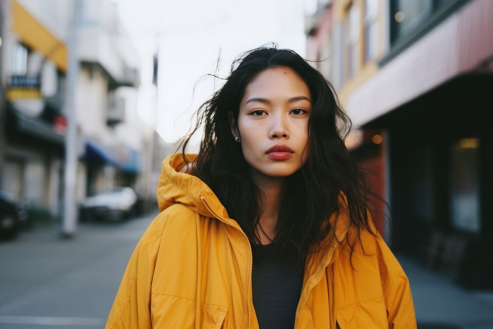 Asian american woman portrait photography fashion. AI generated Image by rawpixel.