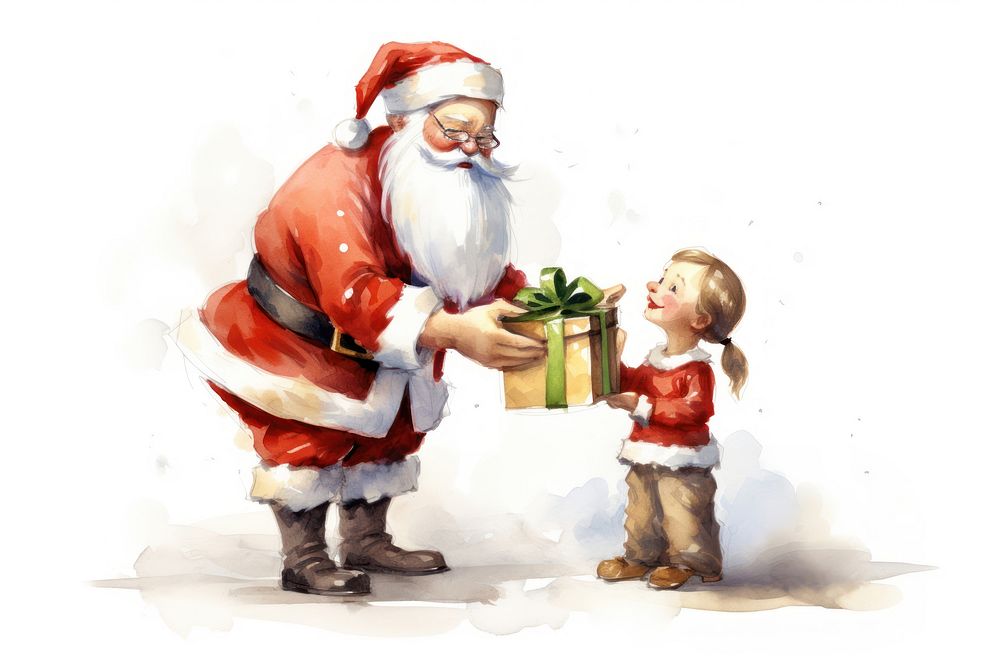 Santa claus christmas adult baby. AI generated Image by rawpixel.