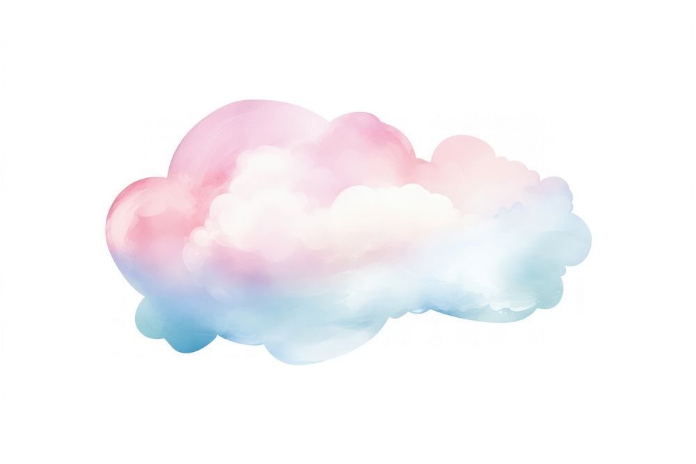 Speech bubble nature cloud sky. AI generated Image by rawpixel.