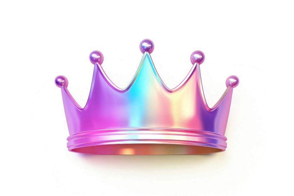 Crown icon jewelry white background celebration. AI generated Image by rawpixel.