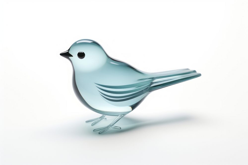Bird icon bird animal white background. AI generated Image by rawpixel.