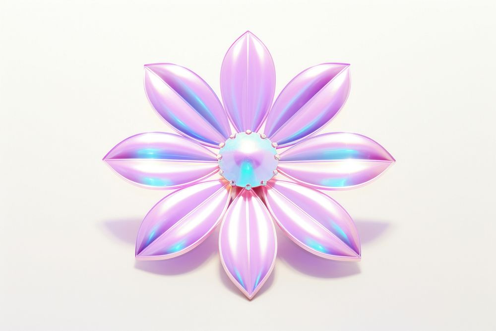 Daisy icon jewelry flower brooch. AI generated Image by rawpixel.