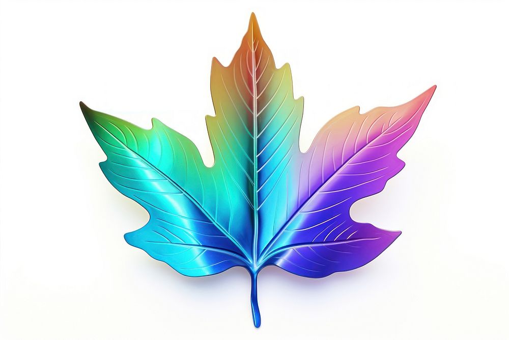 Leaf icon plant white background lightweight. AI generated Image by rawpixel.