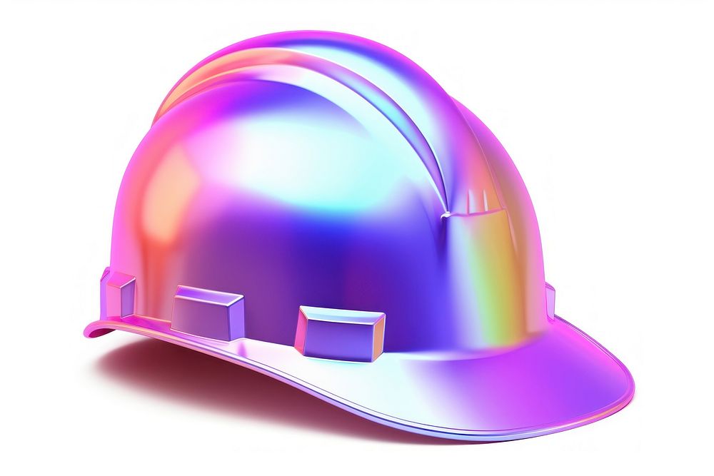 Safety hat icon hardhat helmet white background. AI generated Image by rawpixel.