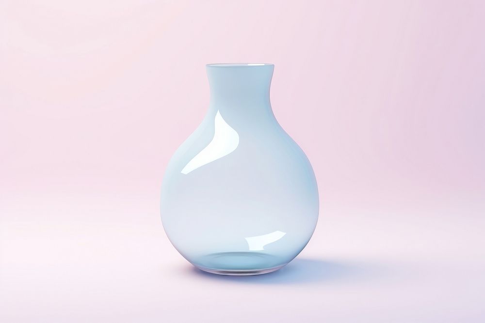 Vase icon glass transparent porcelain. AI generated Image by rawpixel.
