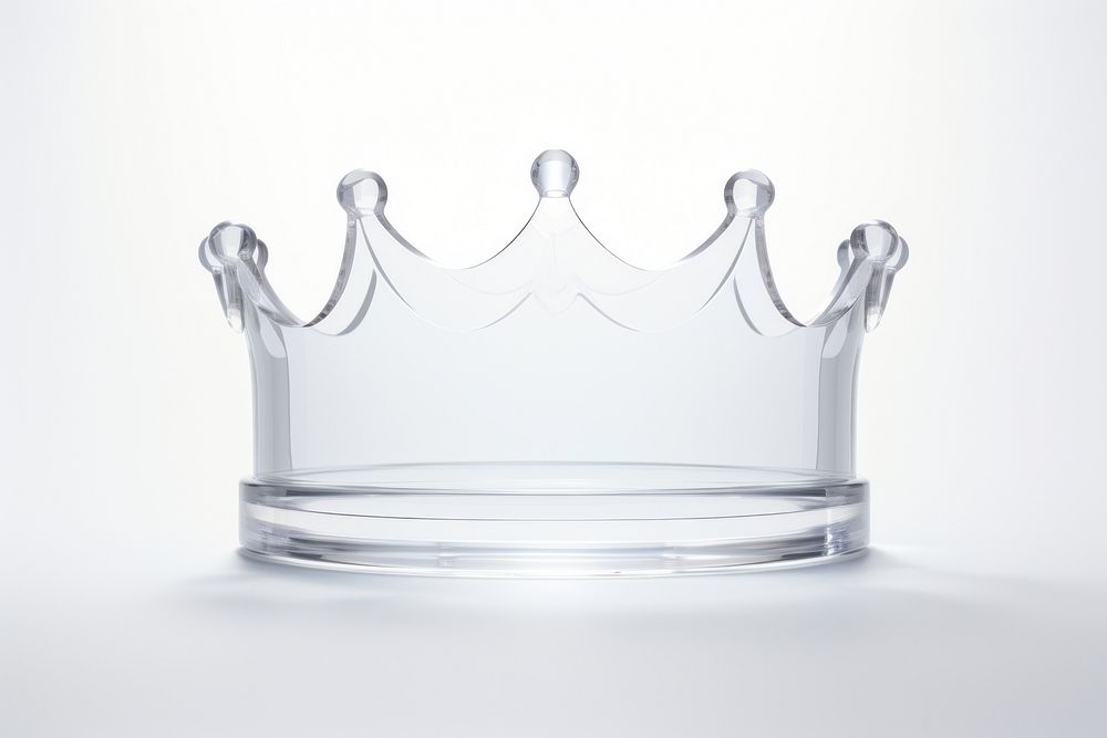 Crown icon lighting white background accessories. AI generated Image by rawpixel.