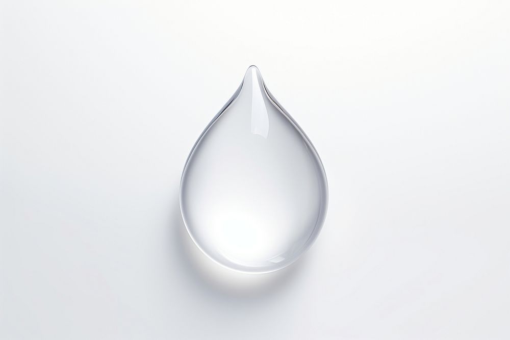 Water drop icon lighting glass simplicity. AI generated Image by rawpixel.