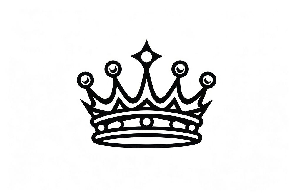 Crown icon line black crown | Premium Photo Illustration - rawpixel