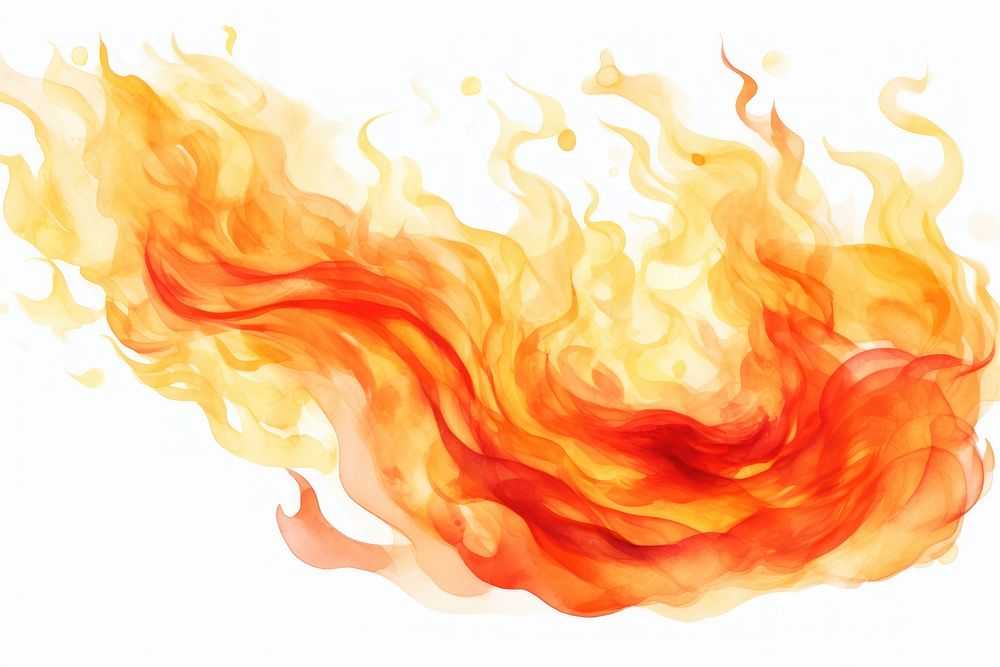 Fire backgrounds white background creativity. AI generated Image by rawpixel.