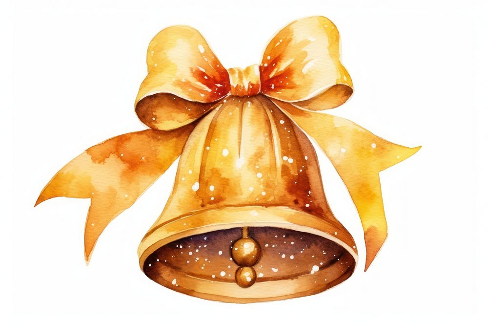 Bell christmas gold bell. AI | Premium Photo Illustration - rawpixel