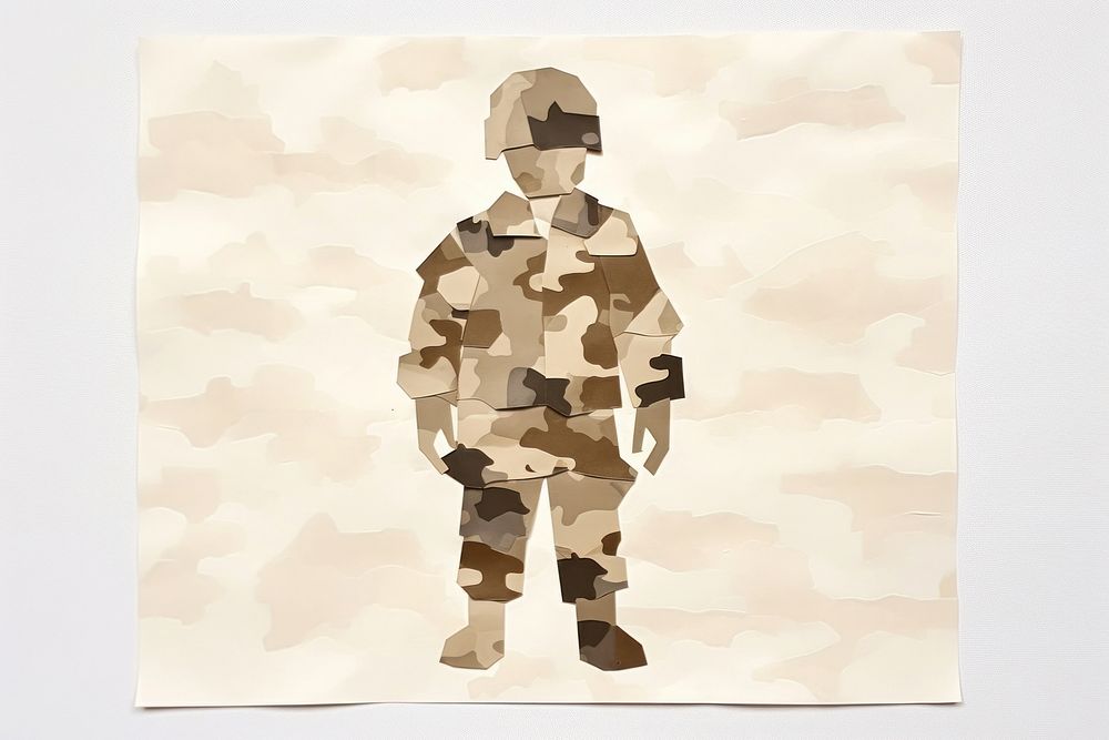 Army military creativity camouflage. AI generated Image by rawpixel.