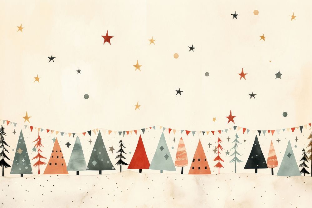 Ceremony border paper backgrounds christmas. AI generated Image by rawpixel.