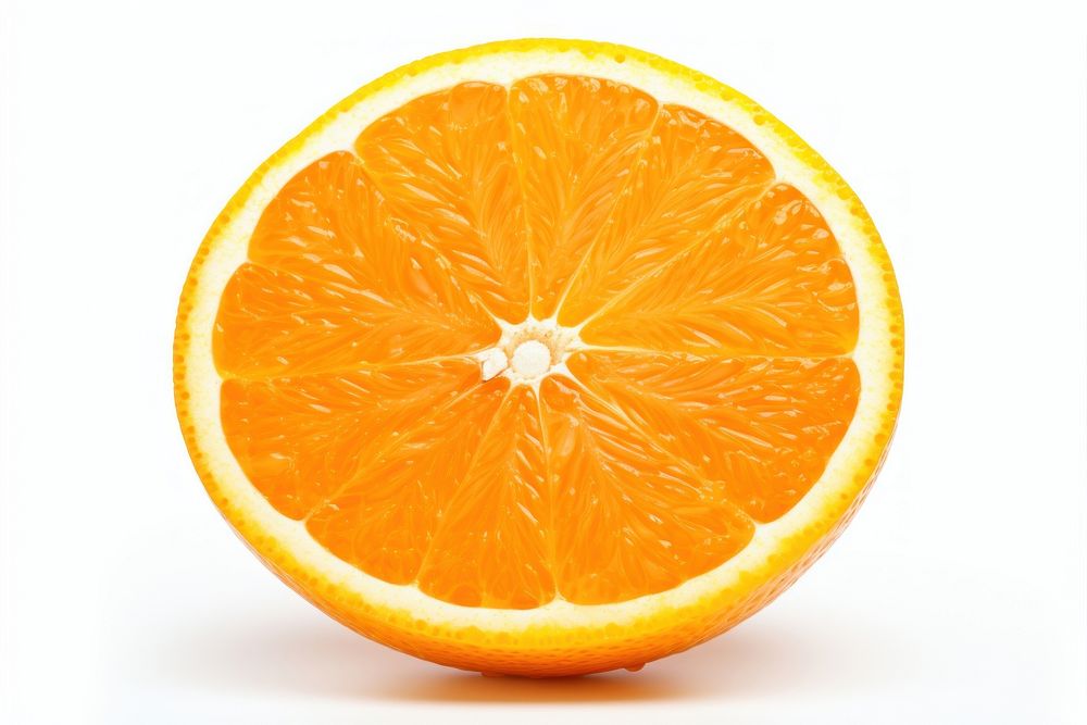 Half of orange fruit grapefruit plant food. AI generated Image by rawpixel.