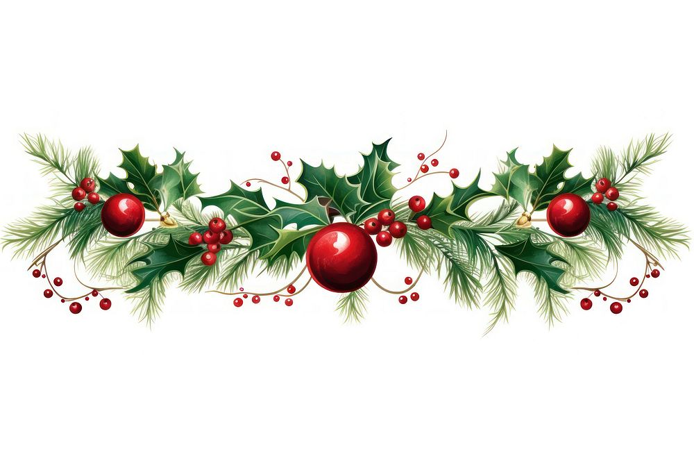 Christmas ball ornament christmas graphics cherry. AI generated Image by rawpixel.