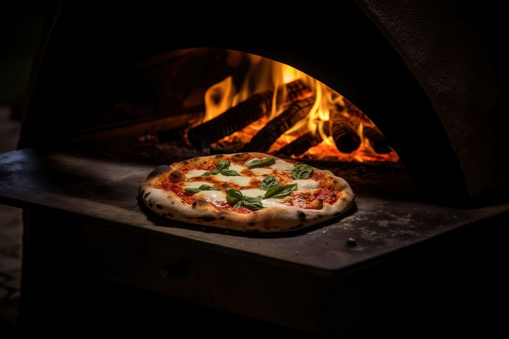 Pizza oven appliance food. AI generated Image by rawpixel.