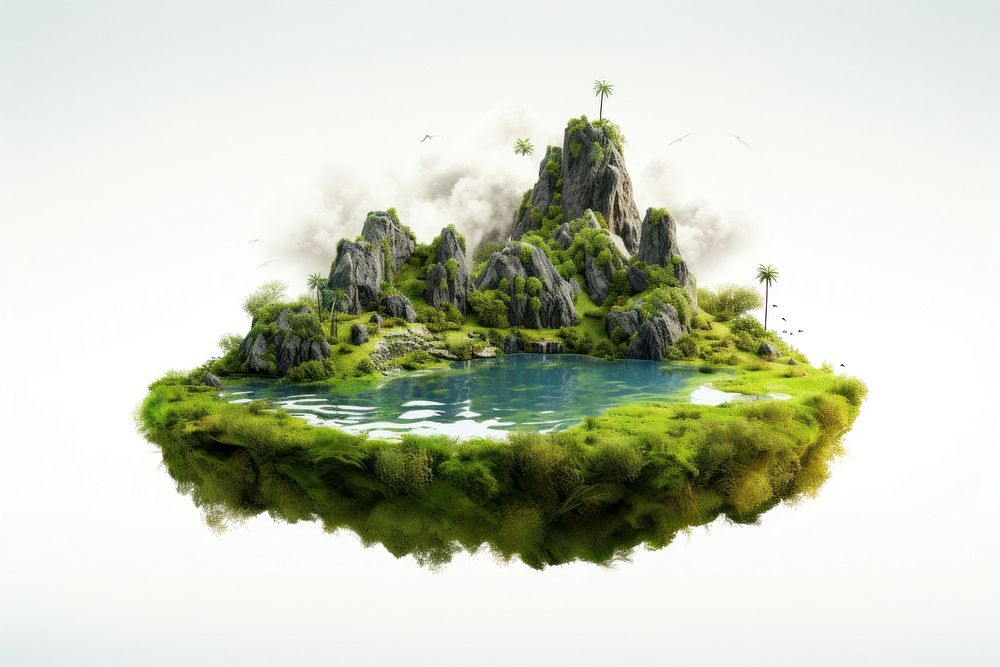 Land landscape outdoors nature. AI generated Image by rawpixel.