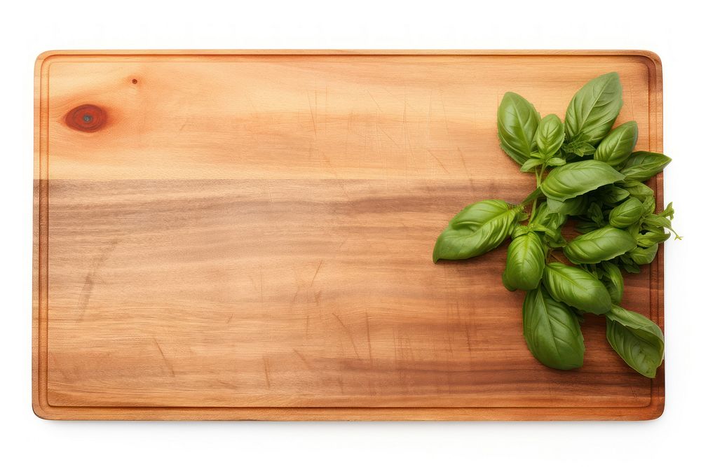 Chopping board plant food wood. AI generated Image by rawpixel.