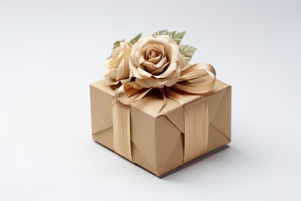 Flower gift box plant. AI generated Image by rawpixel.