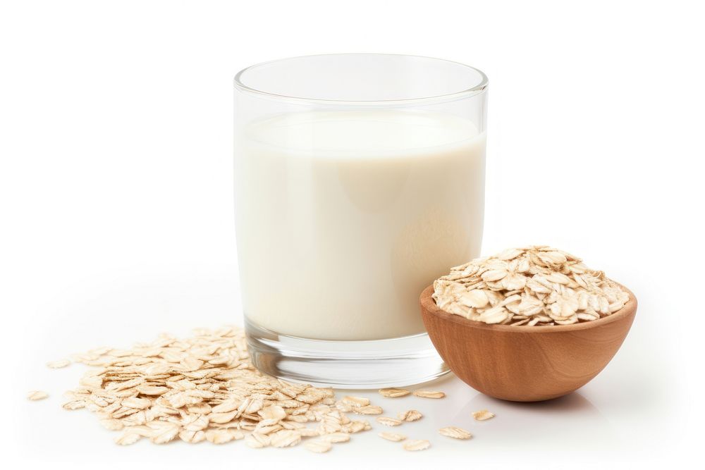 Milk glass food bowl. AI Free Photo rawpixel