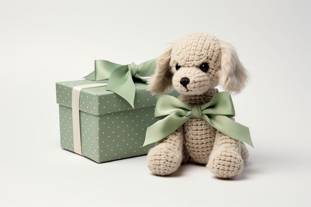 Dog mammal gift toy. AI generated Image by rawpixel.