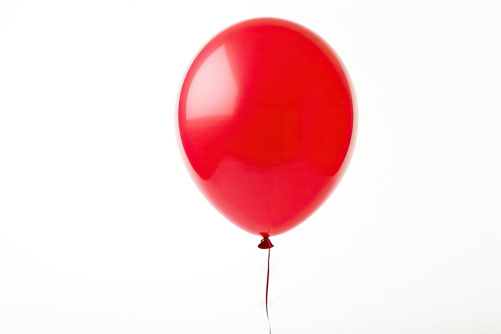 Ballon balloon white background anniversary. AI generated Image by rawpixel.