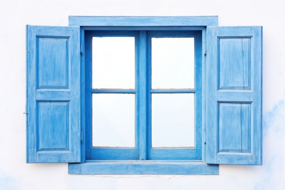 Window backgrounds blue architecture. AI generated Image by rawpixel.