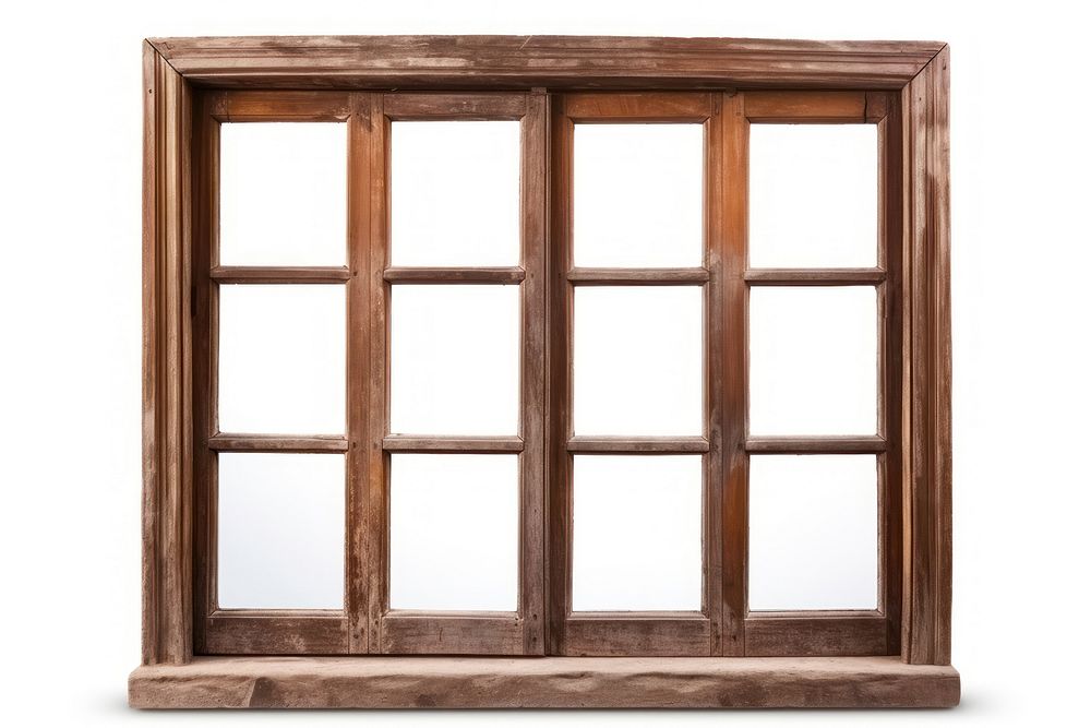 Window architecture brown white background. AI generated Image by rawpixel.